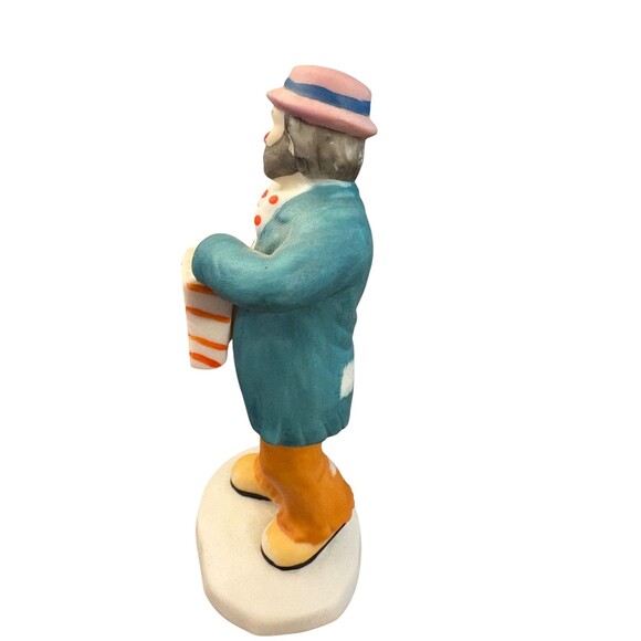Vintage Emmett Kelly Jr. Flambro Clown Figurine – Popcorn – EKJ Collection - Picture 5 of 7